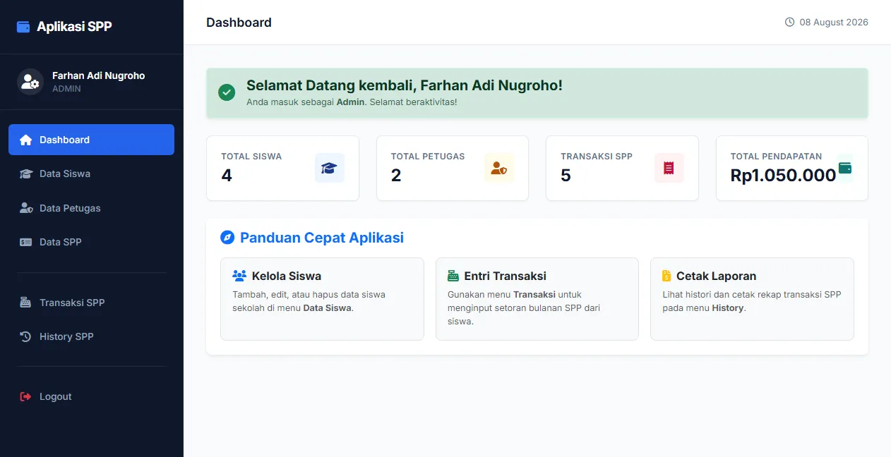 Screenshot Projek 2
